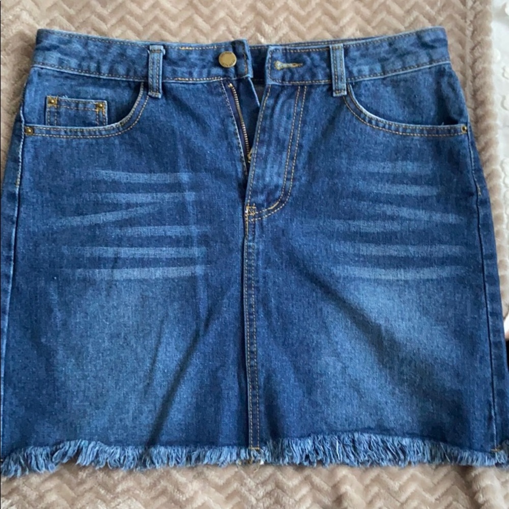 Jean Skirt